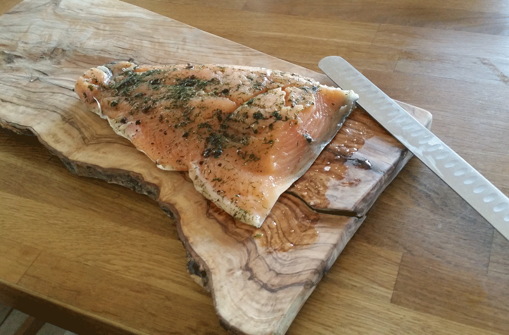 Gravad lax